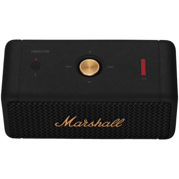 Marshall Emberton Black and Brass