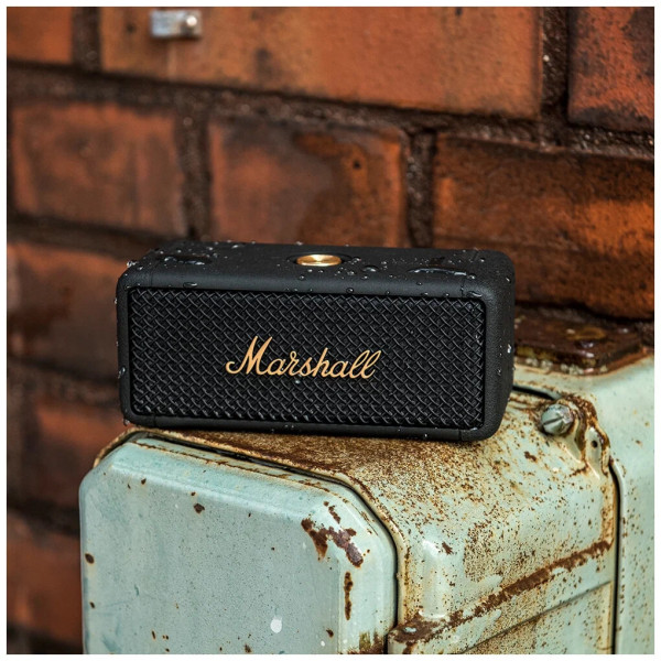 Marshall Emberton Black and Brass