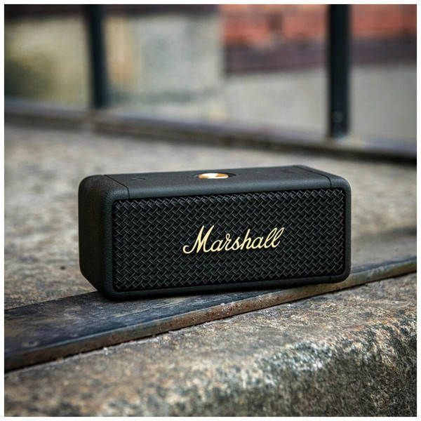 Marshall Emberton Black and Brass
