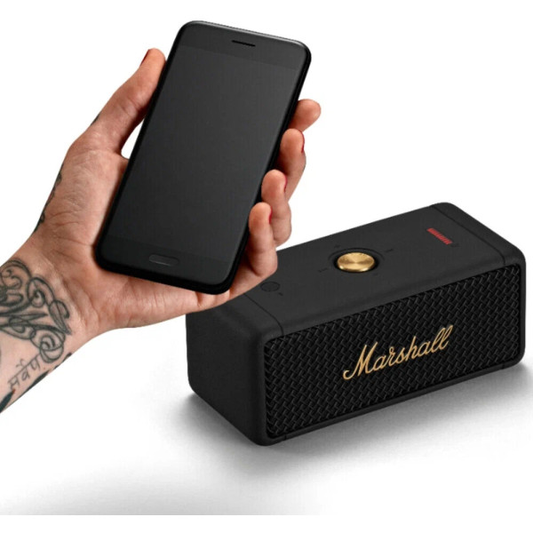 Marshall Emberton Black and Brass