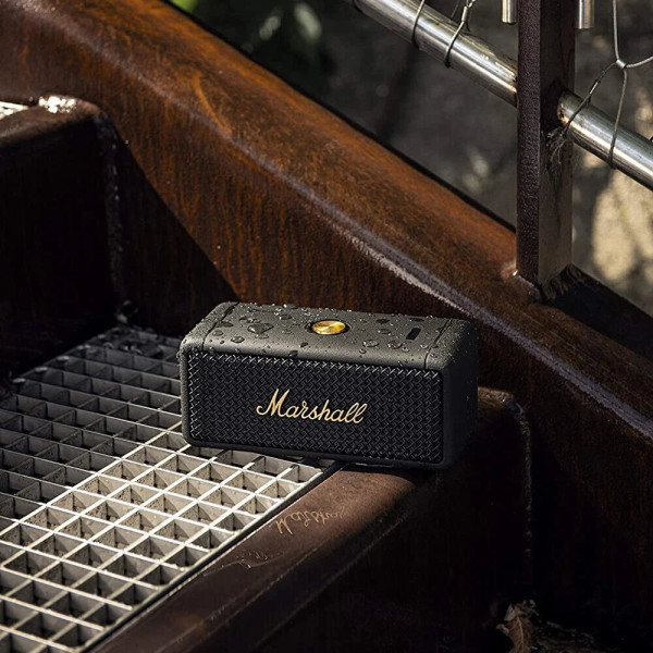 Marshall Emberton Black and Brass