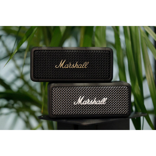 Marshall Emberton Black and Brass
