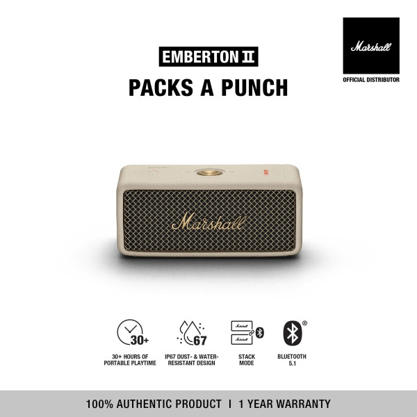 Marshall Emberton II Cream