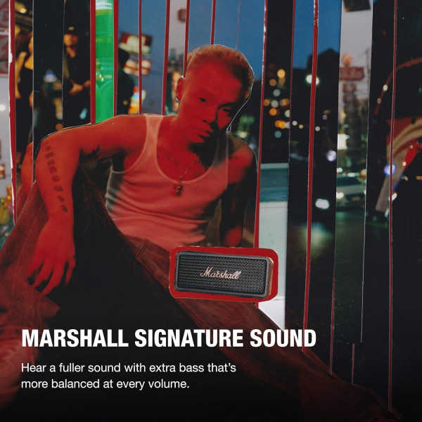Marshall Emberton III Black and Brass