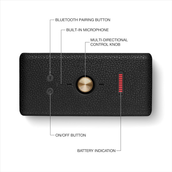 Marshall Emberton III Black and Brass