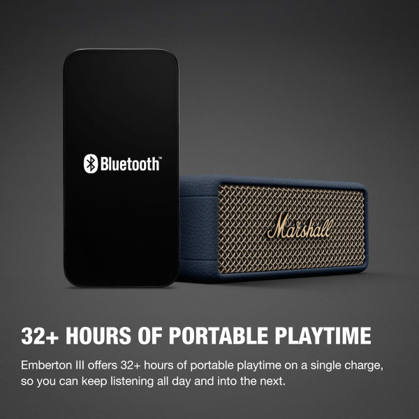 Marshall Emberton III Midnight Blue