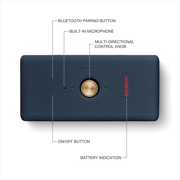Marshall Emberton III Midnight Blue