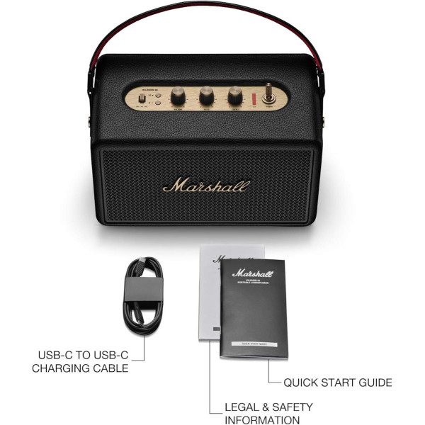 Marshall Kilburn III Black and Brass