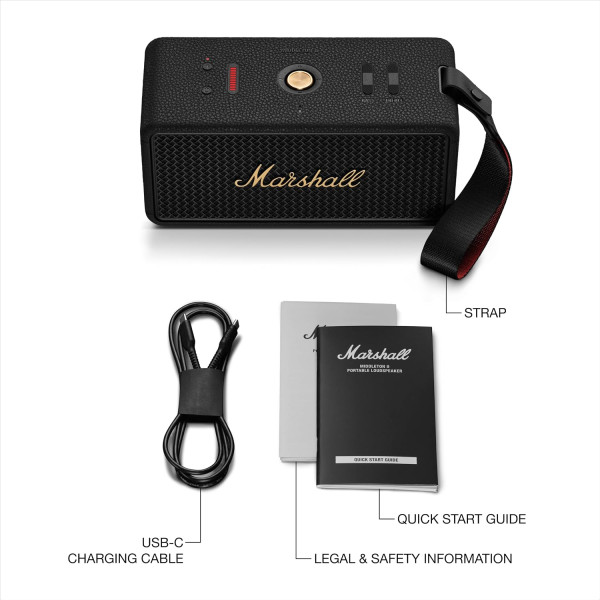 Marshall Middleton II Black and Brass