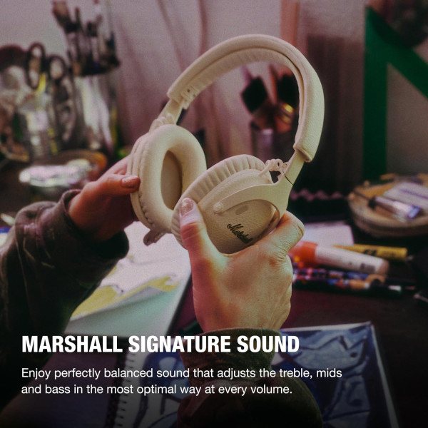 Marshall Monitor III ANC Cream
