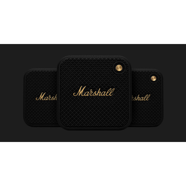 Marshall Willen Black and Brass