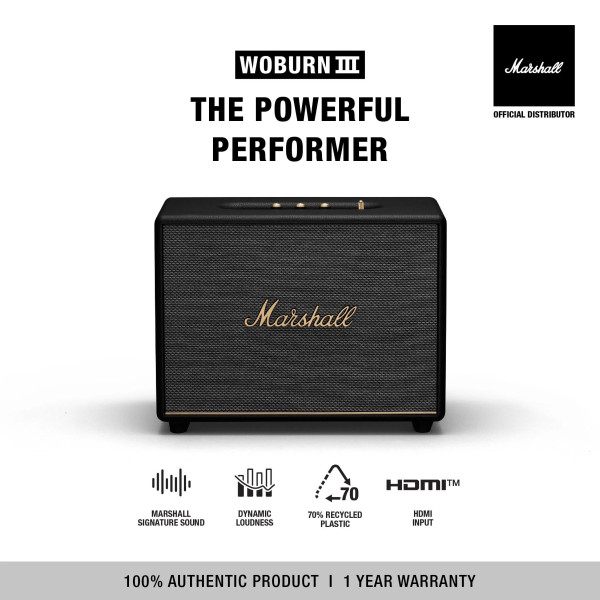 Marshall Woburn III Black